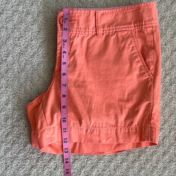 Lilly Pulitzer Callahan Shorts 100% Cotton 5" Inseam Yummy Melon 8 Summer Casual - Picture 13 of 13